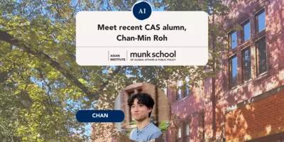 Meet recent CAS alumn, Chan-Min Roh
