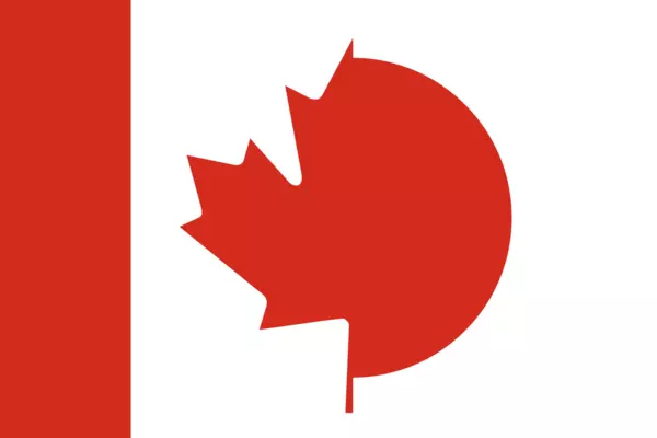 Canada/Japan Flag