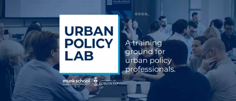 Urban Policy Lab logo and tagline