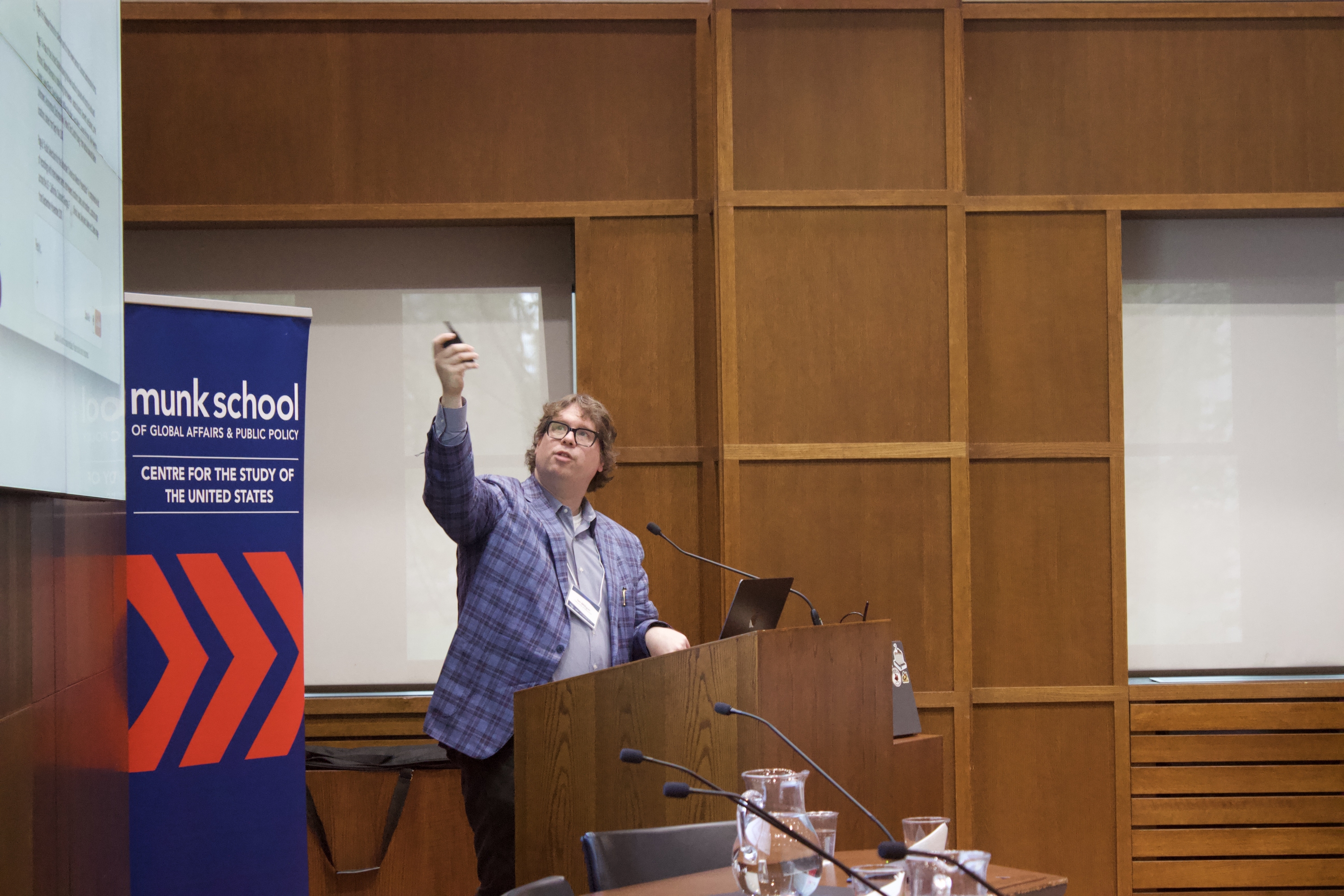 Professor Ian Milligan Presenting his research