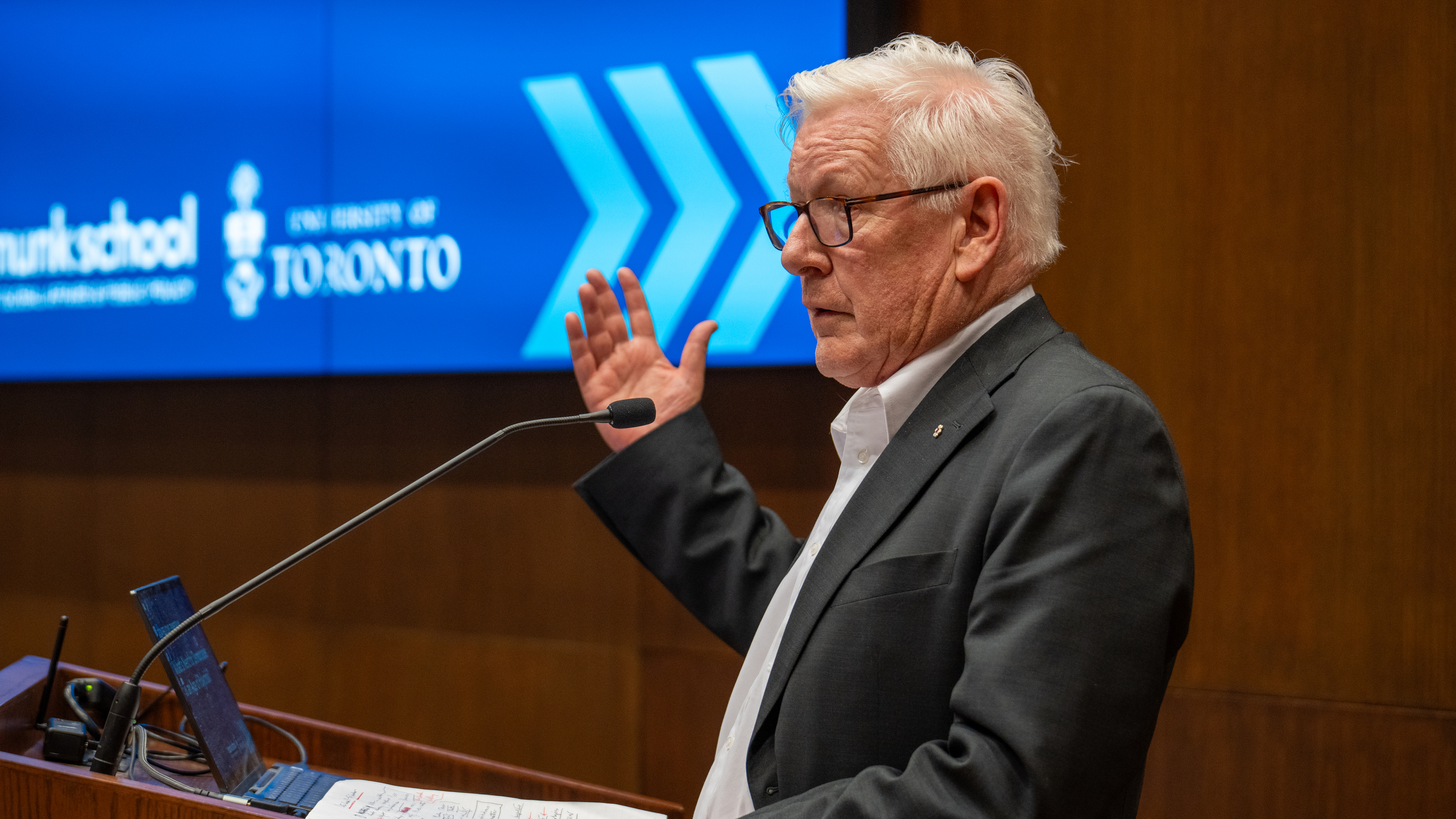 The Honourable Bob Rae, Canada’s Ambassador to the United Nations and Munk School Distinguished Fellow 