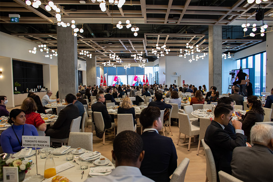 The Climate Economy Summit brought together business leaders and experts to discuss the challenges – and opportunities – of investing in a sustainable future (photo by Johnny Guatto)