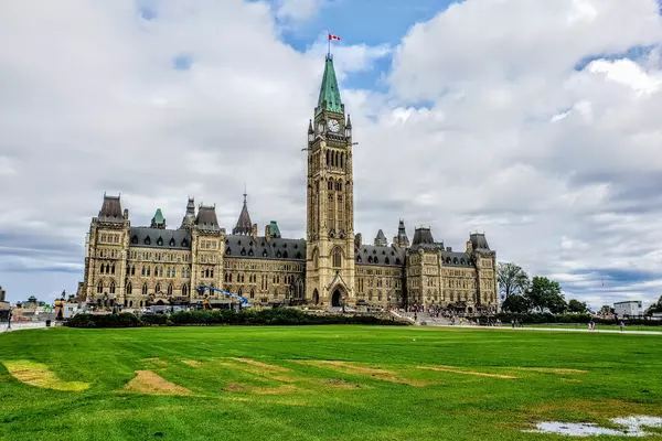 Exterior photo of Parliament Hill in Ottawa 