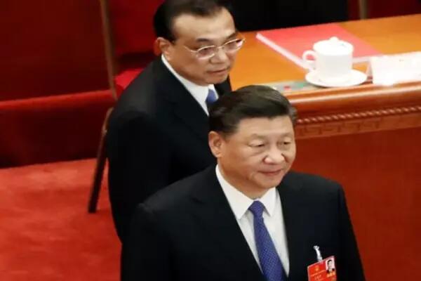 Xi Jinping in the foreground of image
