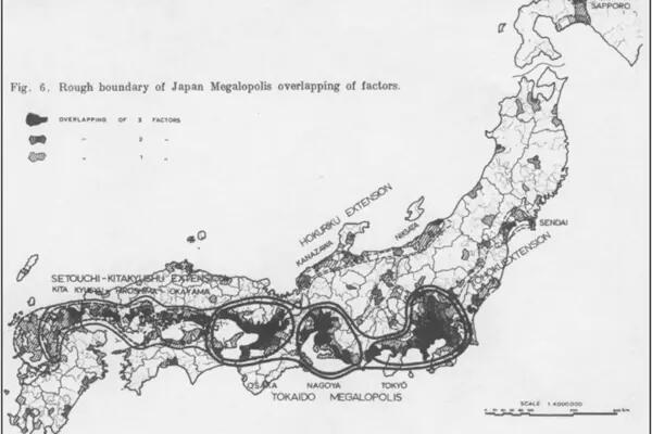 Mapping Tokaido Megalopolis