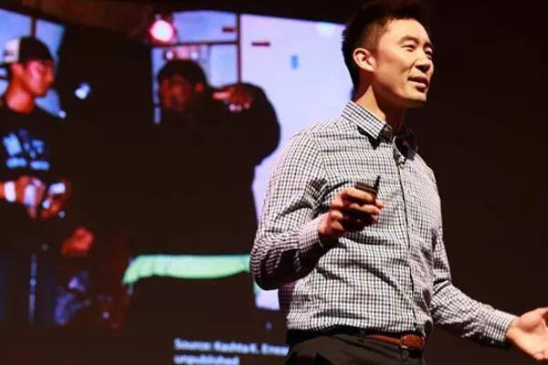 Munk professor Jooyoung Lee at a Ted Talk