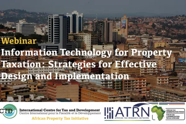 LoGRI Webinar: Information Technology for Property Taxation – Strategies for Effective Design and Implementation 