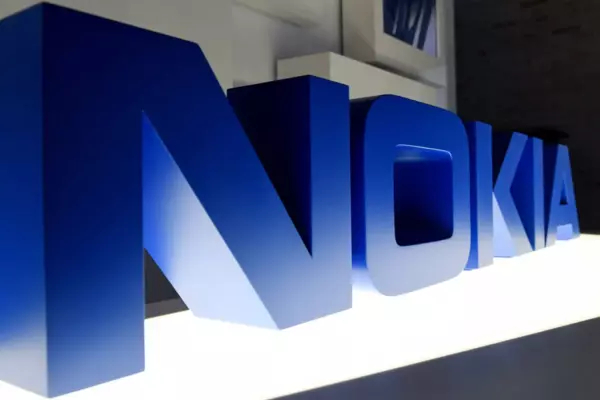 1 of 3This file photo taken on March 2, 2020 shows the logo of telecommunications giant Nokia in Espoo, Finland.   / PHOTO BY MARKKU ULANDER/LEHTIKUVA/AFP VIA GETTY IMAGES