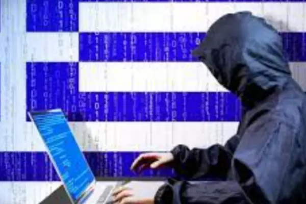 Greece flag hacker