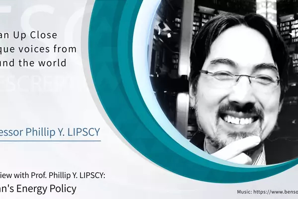 Interview with Prof. Phillip Lipscy: Japan's Energy Policy
