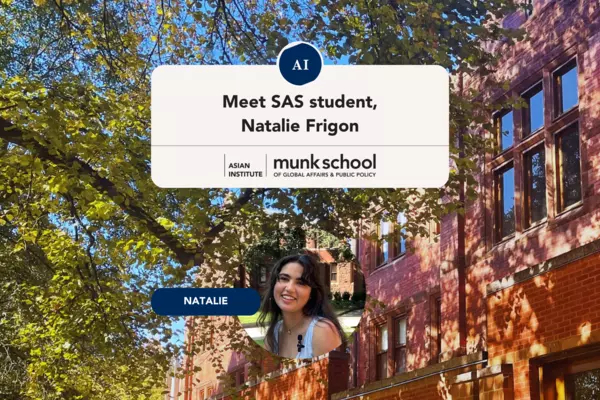 Meet SAS student, Natalie Frigon