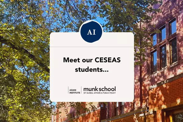 Meet our CESEAS Students...