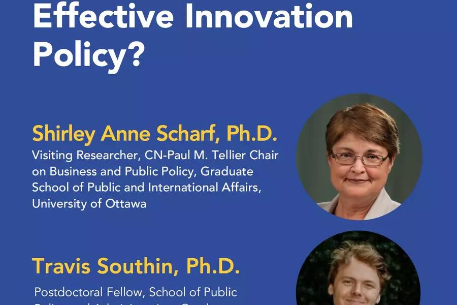 IPL Event mar. 16 Does Canada have an effective innovation policy