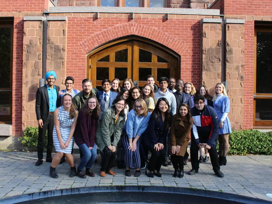 Group photo of the Munk One case competition 2019 participants