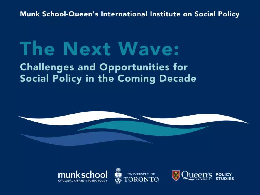 Flyer for Next Wave: Challenges and Opportunities for Social Policy in the coming decade