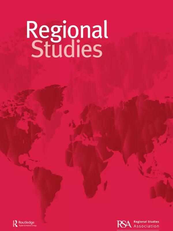 Regional Studies journal cover