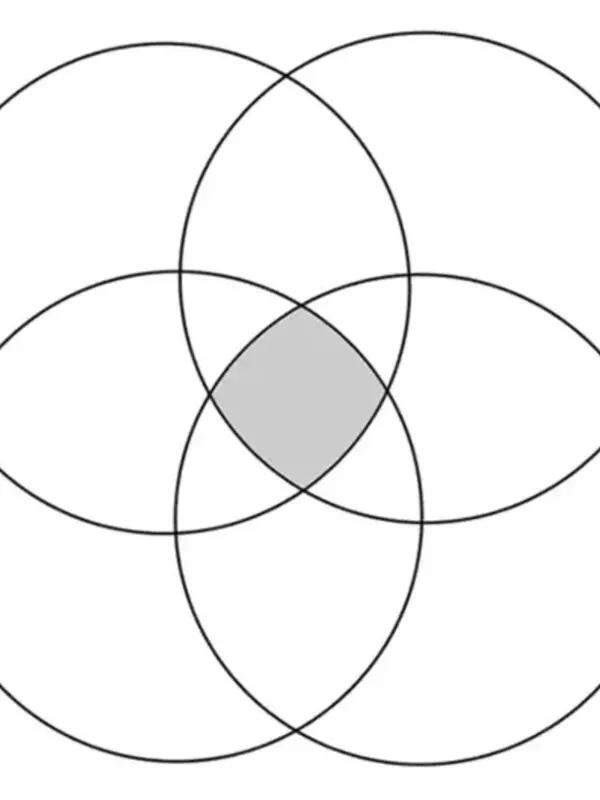 Venn Diagram 4 circles