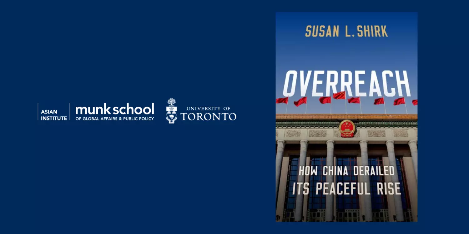Book cover of Overreach by Susan Shirk 