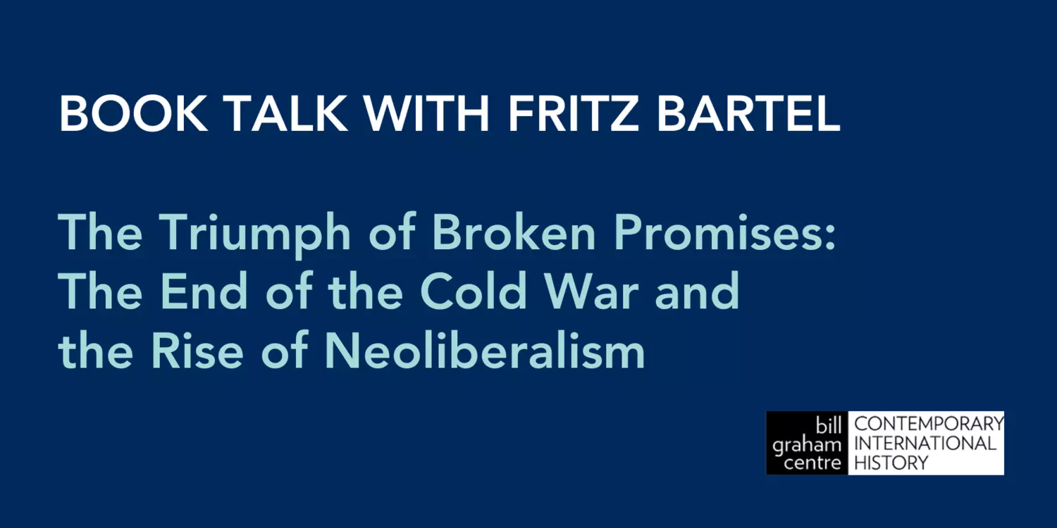 Book Talk with Fritz Bartel