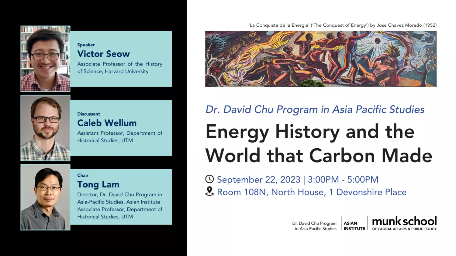 Energy History and the World that Carbon Made Poster