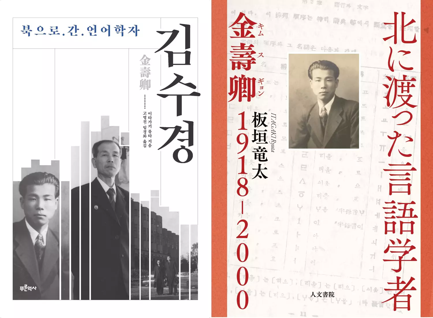 Cover of the book-length biography of Kim Soo-Gyong (1918-2000)