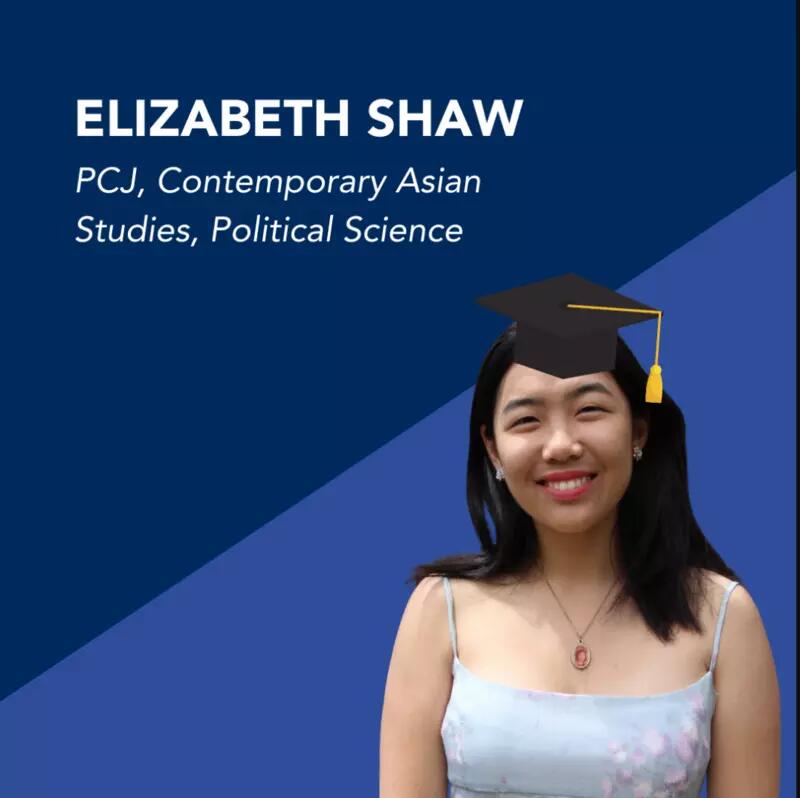 Elizabeth Shaw: PCJ, Contemporary Asian Studies, Political Science